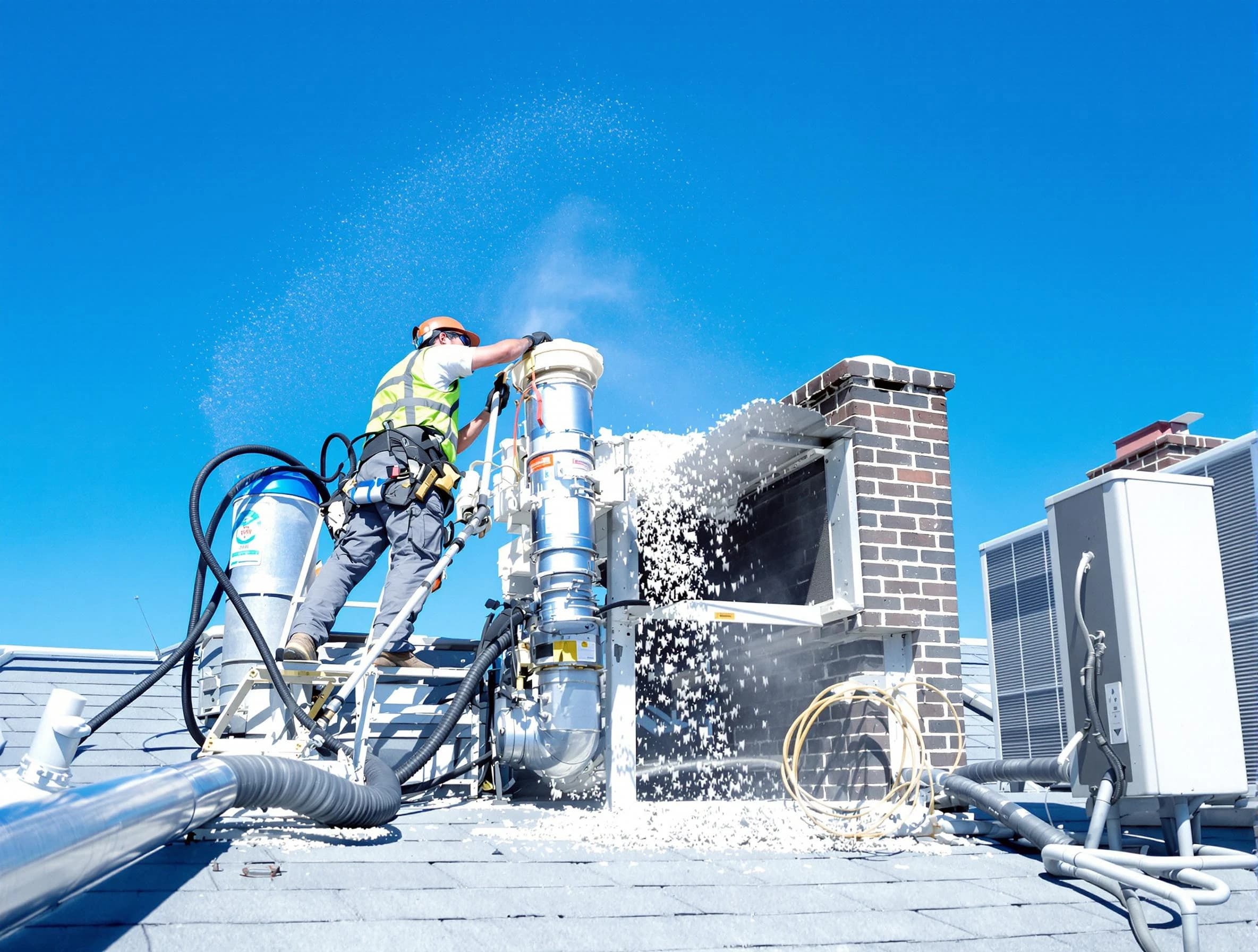 Expert roof dryer vent cleaning by Lowell Dryer Vent Cleaning in Lowell