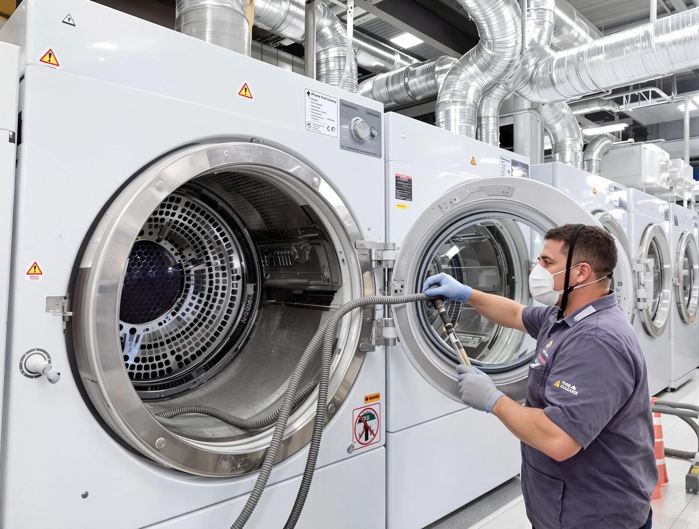 Industrial-grade dryer vent cleaning by Lowell Dryer Vent Cleaning in Lowell