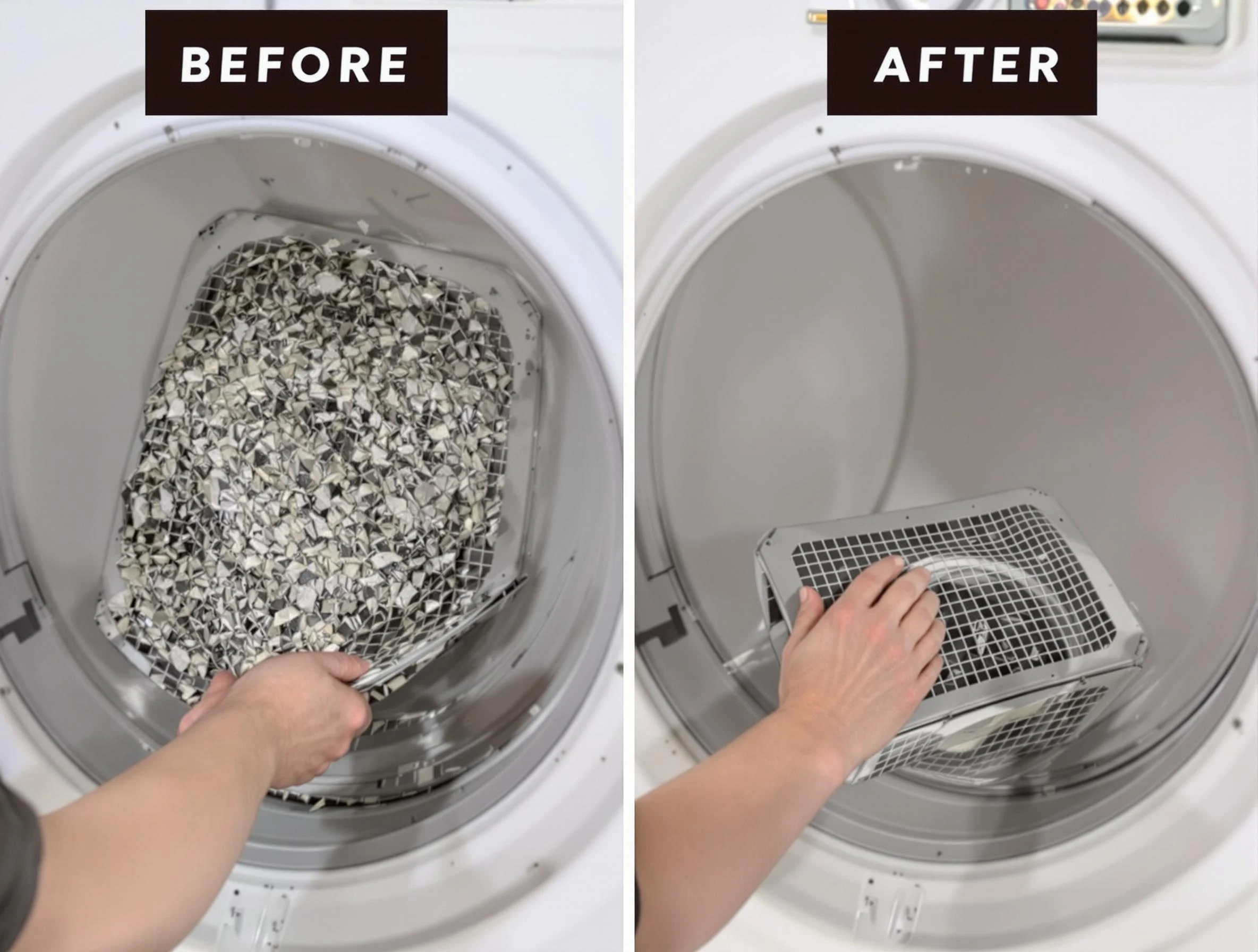 Professional lint trap cleaning by Lowell Dryer Vent Cleaning in Lowell
