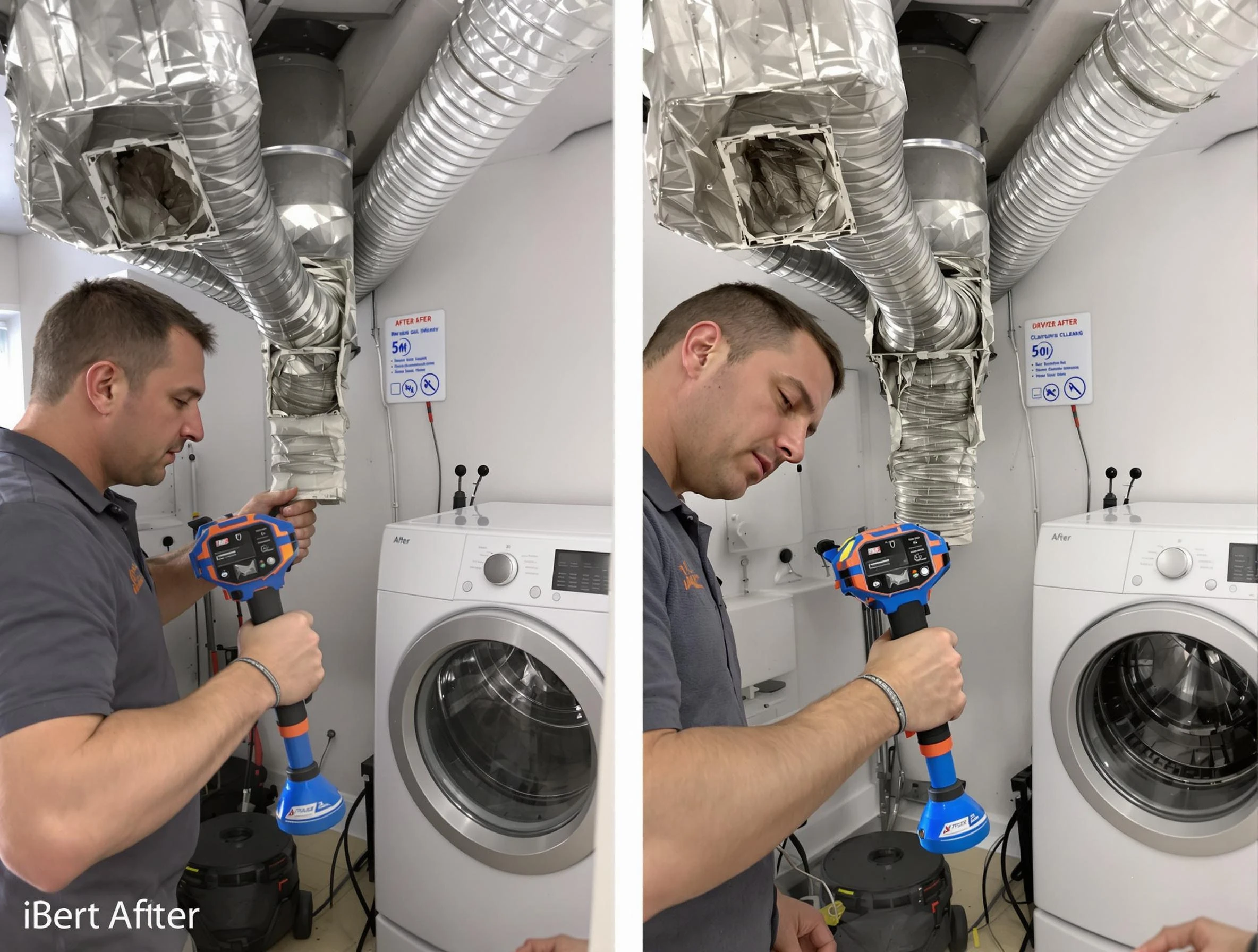 Professional clogged vent cleaning by Lowell Dryer Vent Cleaning in Lowell