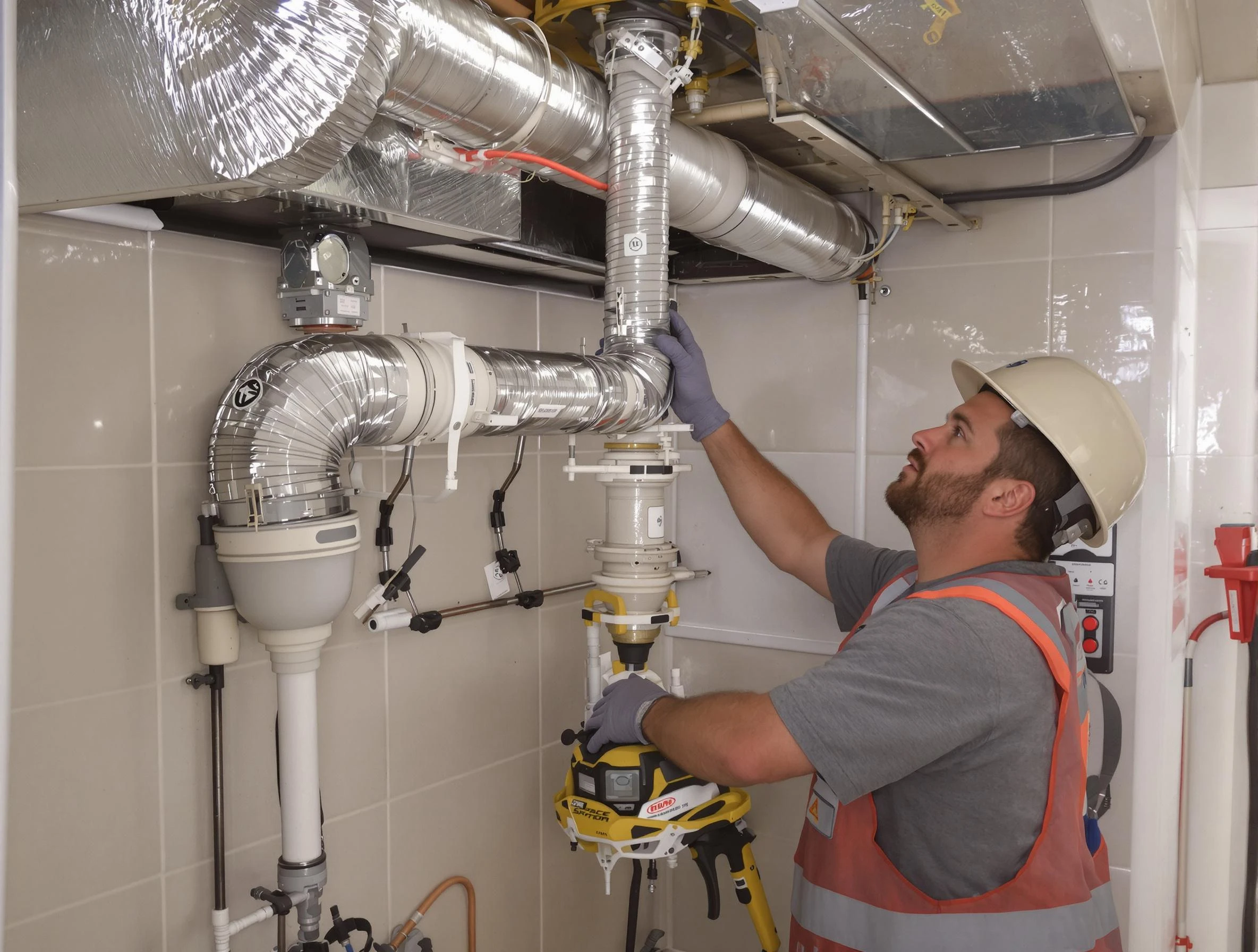 Lowell Dryer Vent Cleaning expert performing professional dryer vent repair and installation in Lowell