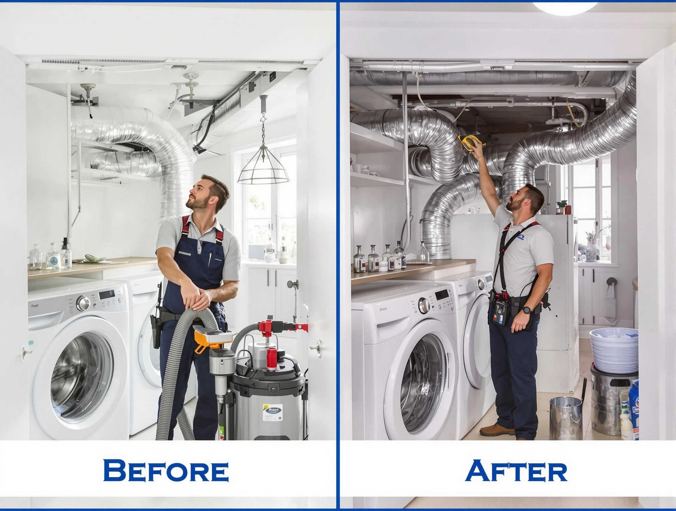 Expert gas dryer vent cleaning by Lowell Dryer Vent Cleaning in Lowell