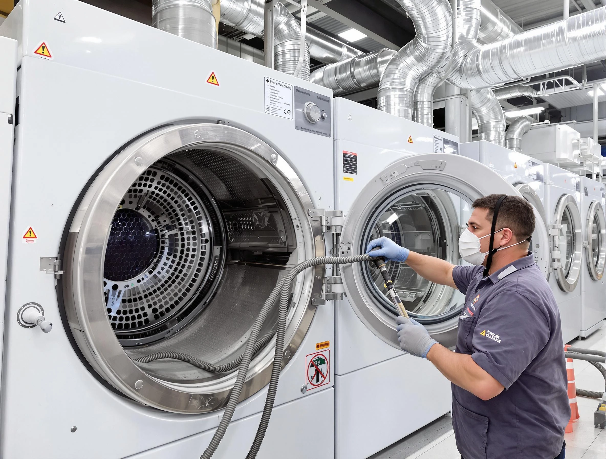 Industrial-grade dryer vent cleaning by Lowell Dryer Vent Cleaning in Lowell