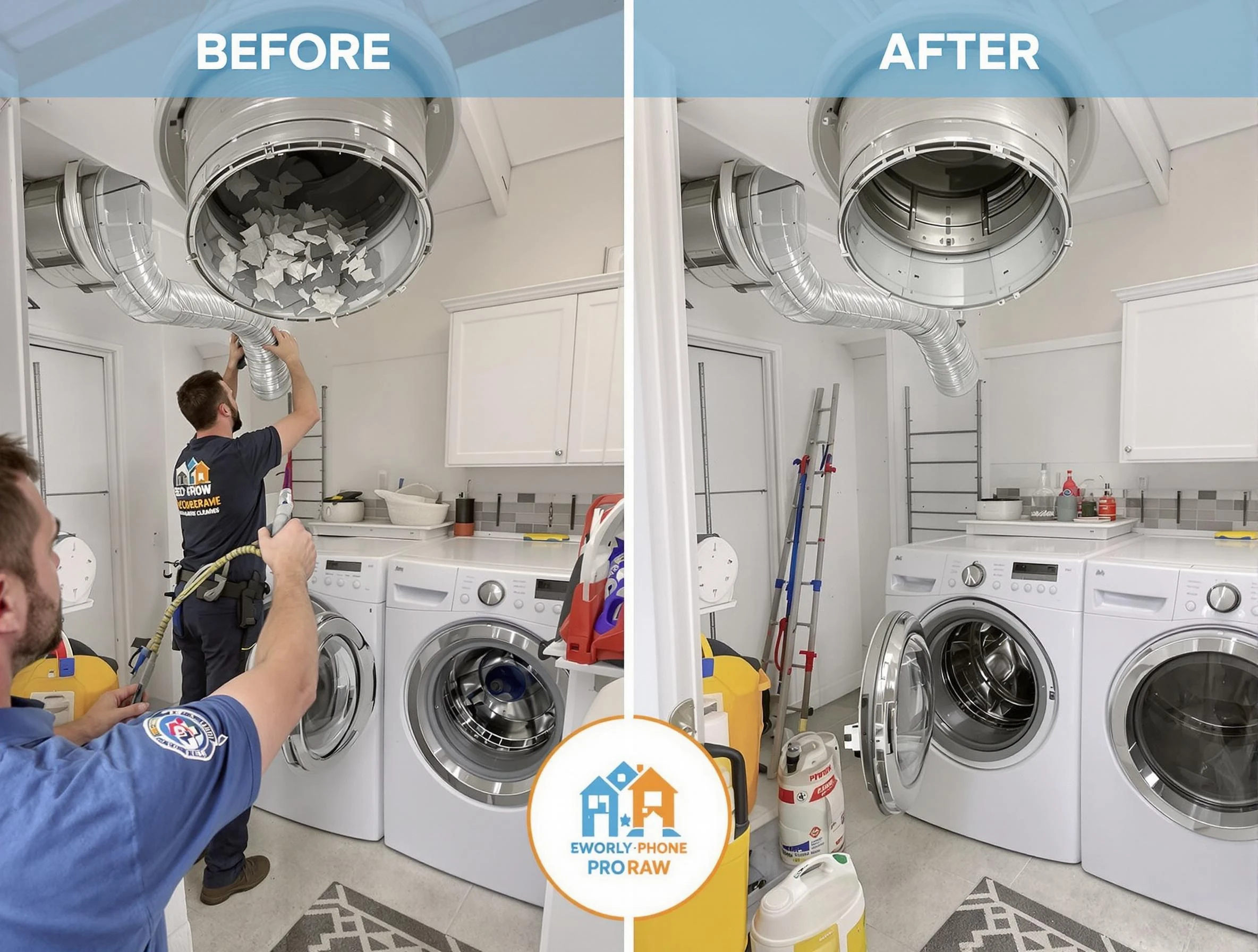 Residential dryer vent cleaning by Lowell Dryer Vent Cleaning in Lowell